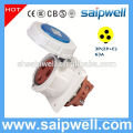 O melhor soquete industrial 3P SP1264 do fechamento do interruptor industrial das vendas 63A IP67 16a